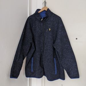 U.S. Polo Assn. Blue Jacket XXL